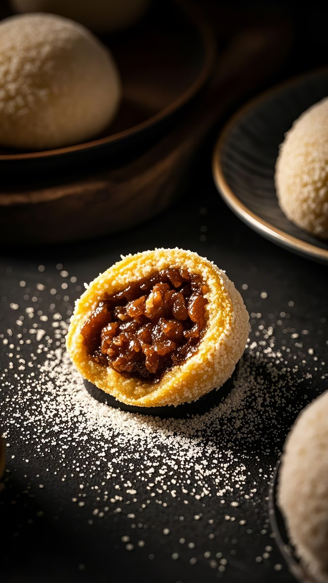 麻薯美味饼干可口中式美食甜点糕点素材