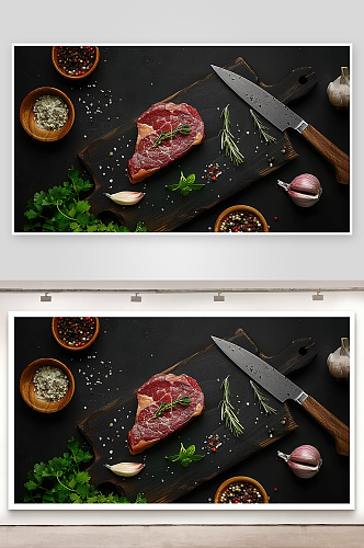 飘香美食黑椒西式摄影牛排主食美味牛肉烤肉