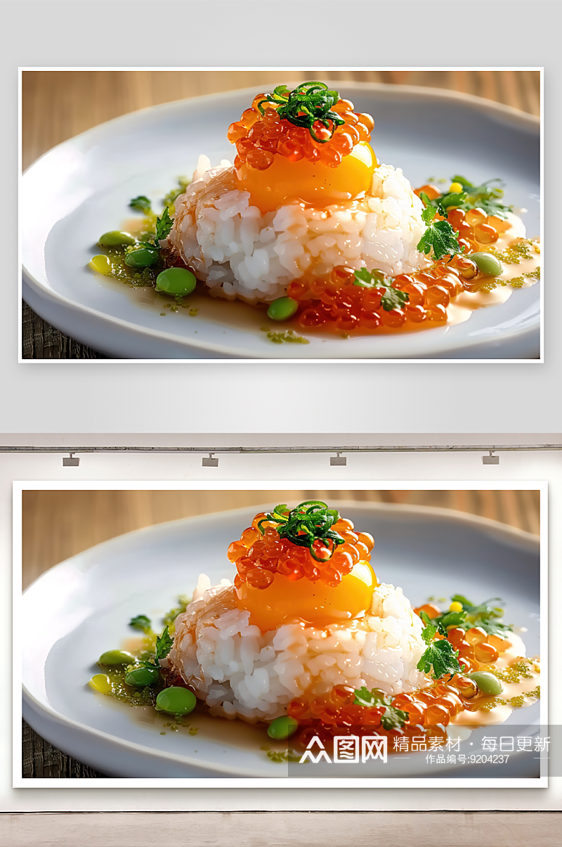 寿司三文鱼美食紫菜米饭海鲜料理营养美味点素材