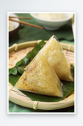 粽子糯米美味肉馅鲜香美食文化传统粽叶粳米