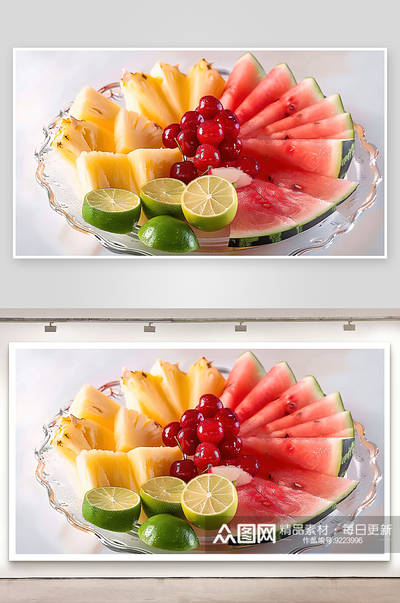 西瓜夏日水果解暑美味红色冰凉新鲜素材