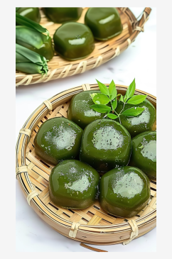 青团传统节日绿色有机美食美味