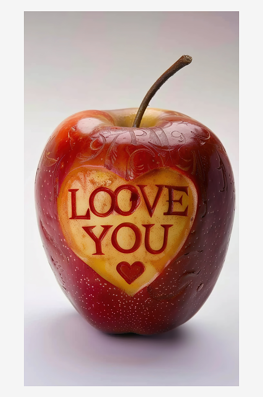 苹果天然健康红色有机水果美味新鲜特写