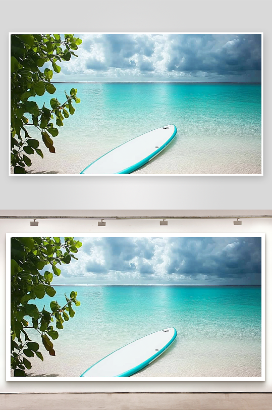 海浪唯美风景自然景观海景海边大海