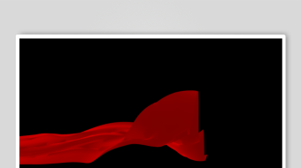 红色飘带红色主题党建-众图网