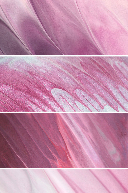 抽象粉色液体流动背景