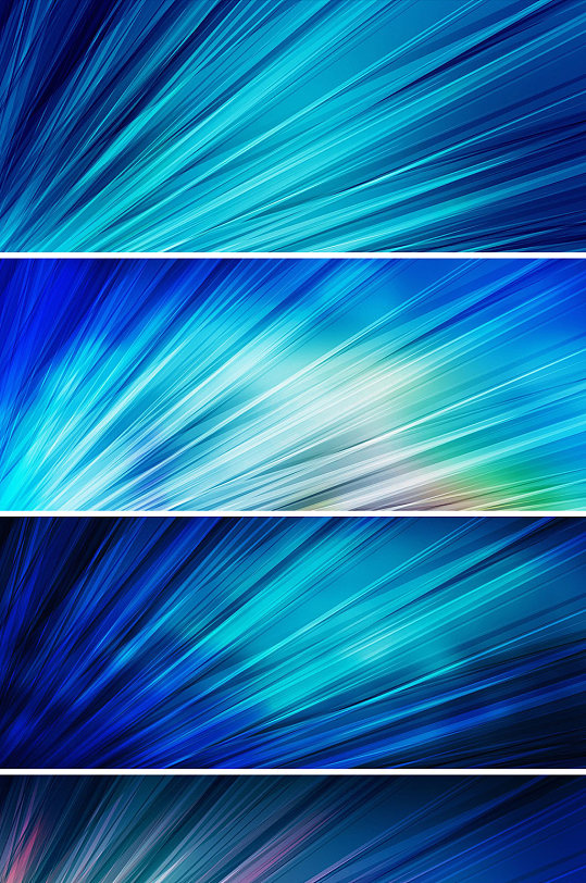 科技蓝色光束爆炸背景图