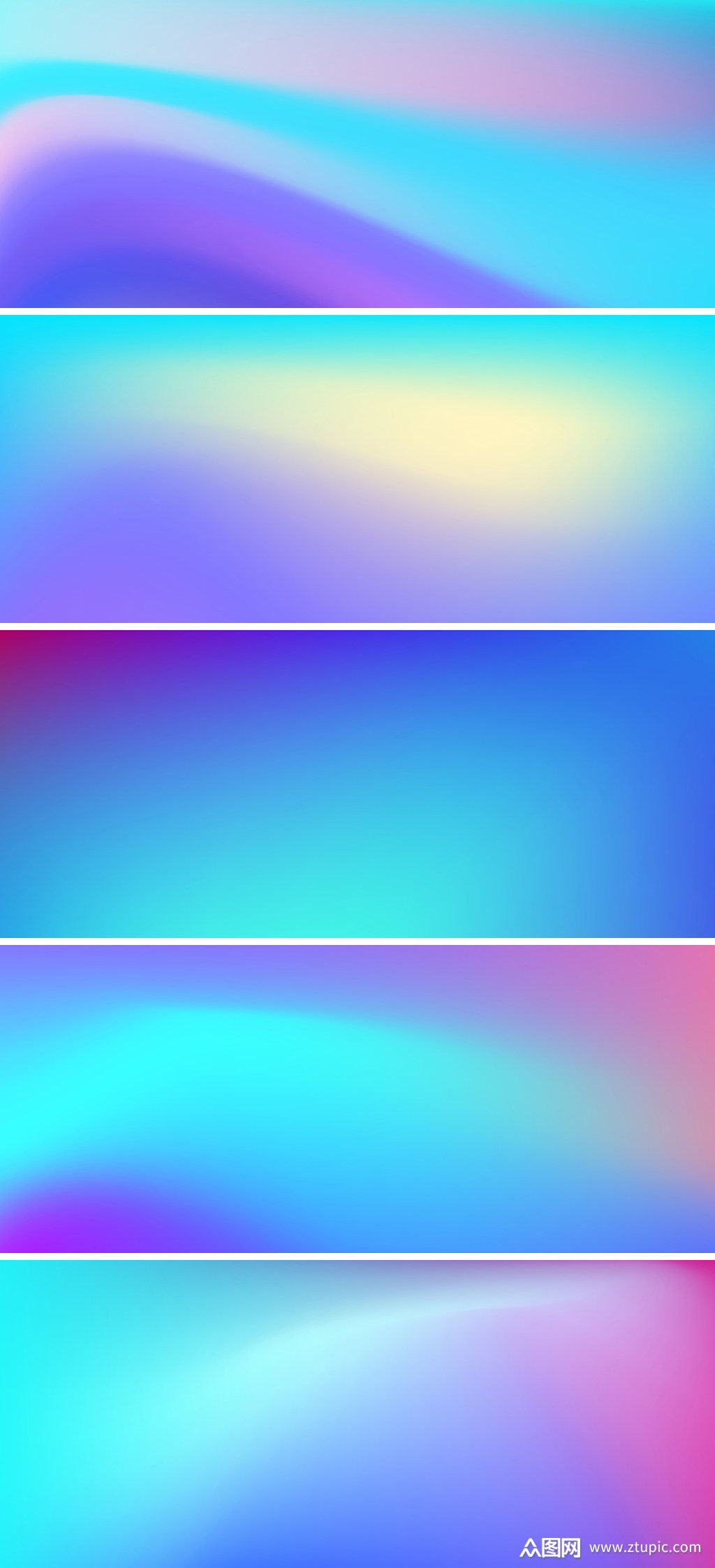 抽象蓝色渐变色彩高清背景图