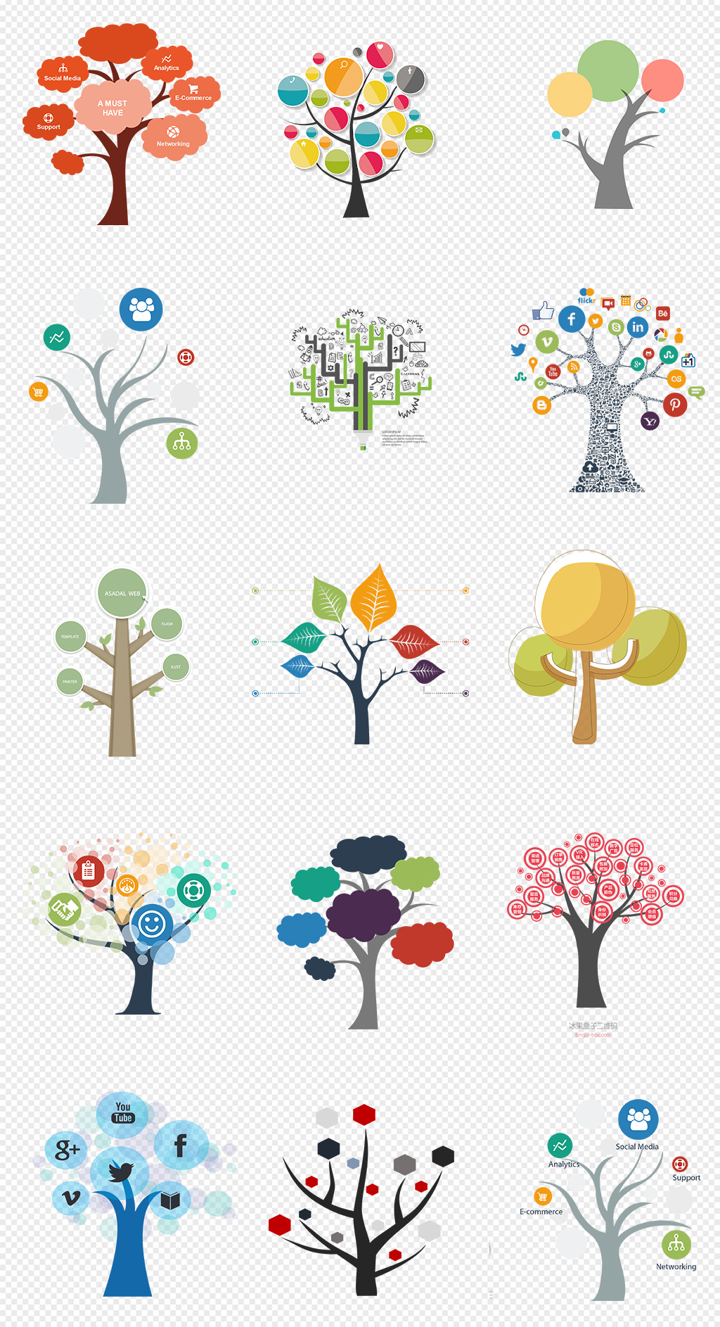 树状分类法图片
