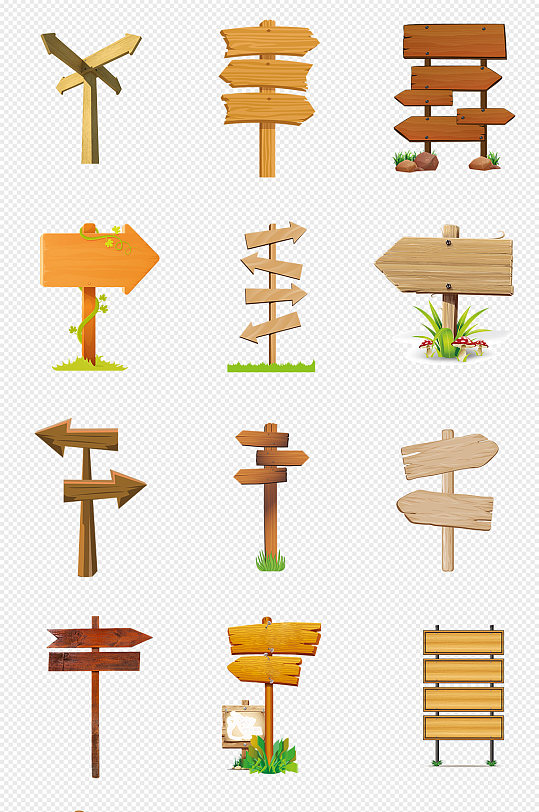 木质路标指示牌图片-木质路标指示牌设计素材-木质路标指示牌模板下载
