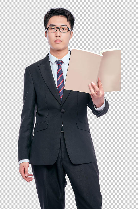 持書男士商務(wù)職業(yè)人物免摳PNG元素百圖網(wǎng)