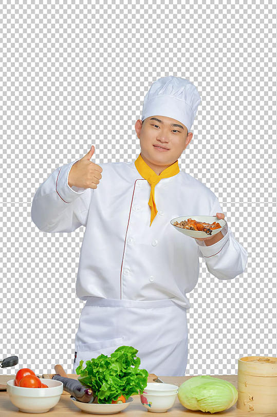 餐饮职场商业厨师服传统美食烤鸭摄影图片