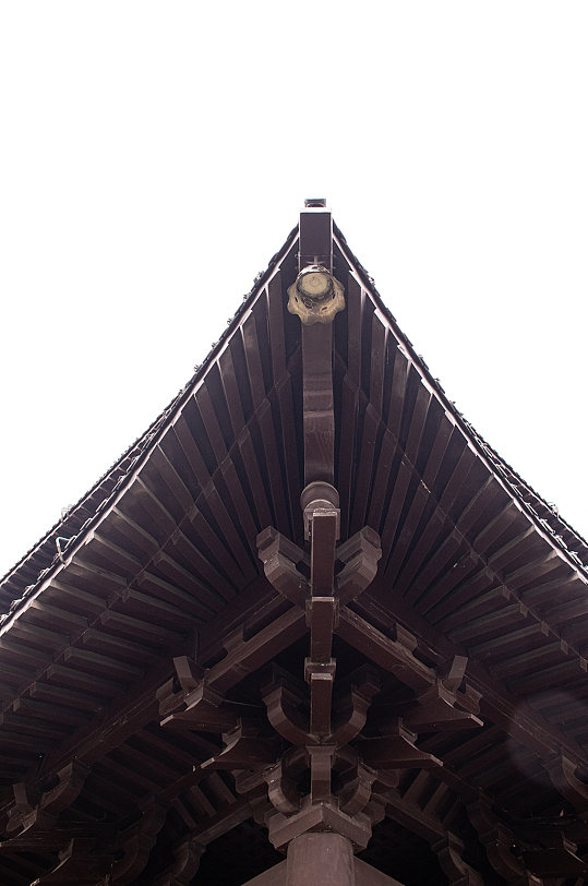 中式传统古建筑角楼屋檐风景摄影图素材