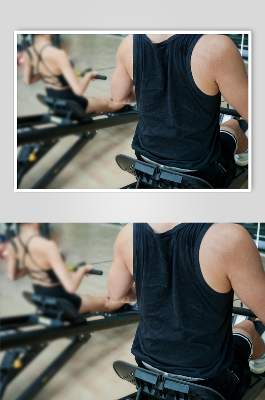 体育健身肌肉人物运动精修摄影图片