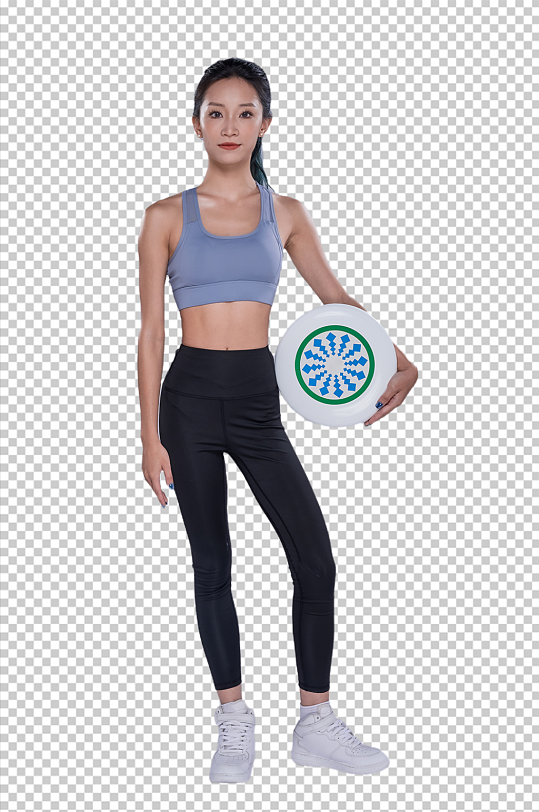 体育健身房飞盘运动人物运动免抠摄影图-众图网