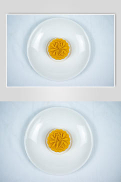 中秋节流心月饼美食摄影图片