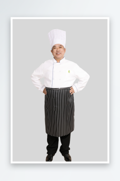 厨师服餐饮职场厨师人物免抠摄影元素