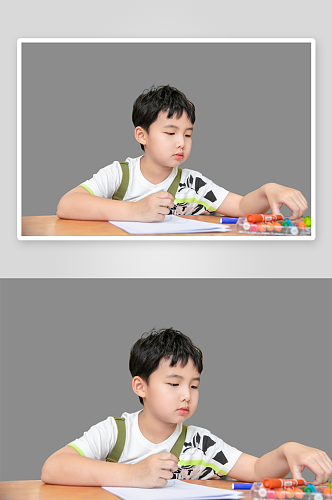 小朋友阅读学习六一儿童节PNG免抠元素