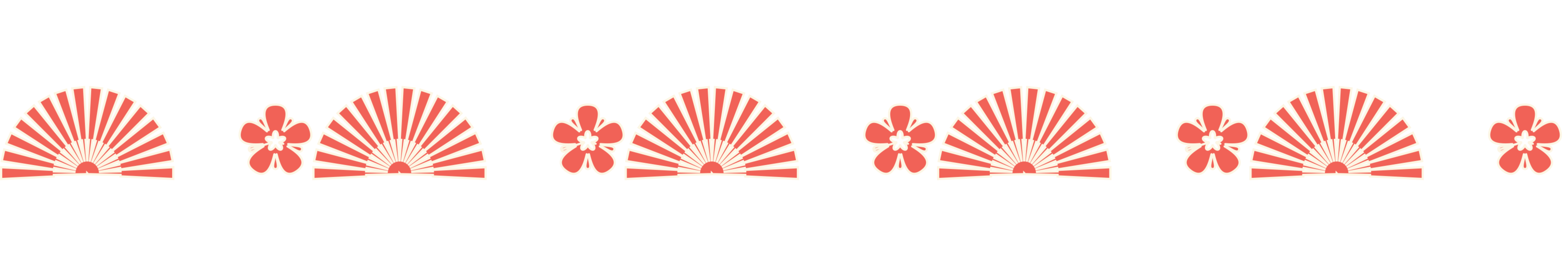 卡通小老虎分割线免扣素材素材
