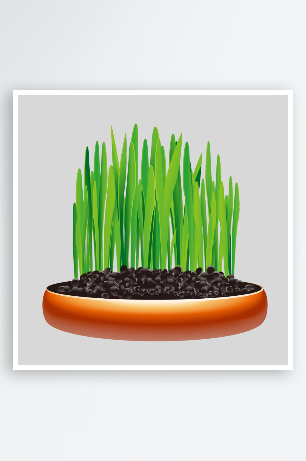 水彩多肉植物仙人掌盆栽免抠图素材