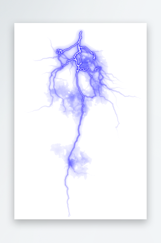 潮流未来科幻蓝色闪电雷电光电特效