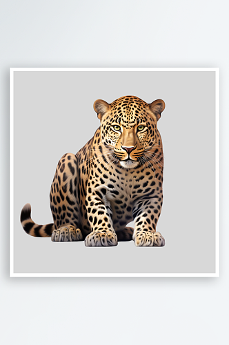 豹纹老虎狮子动物园动物宠物PNG免扣