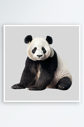 国宝大熊猫动物园动物宠物PNG免扣素材