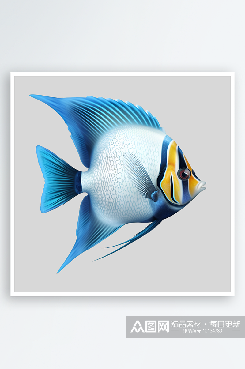 彩色小鱼热带鱼斗鱼观赏鱼PNG免扣素素材