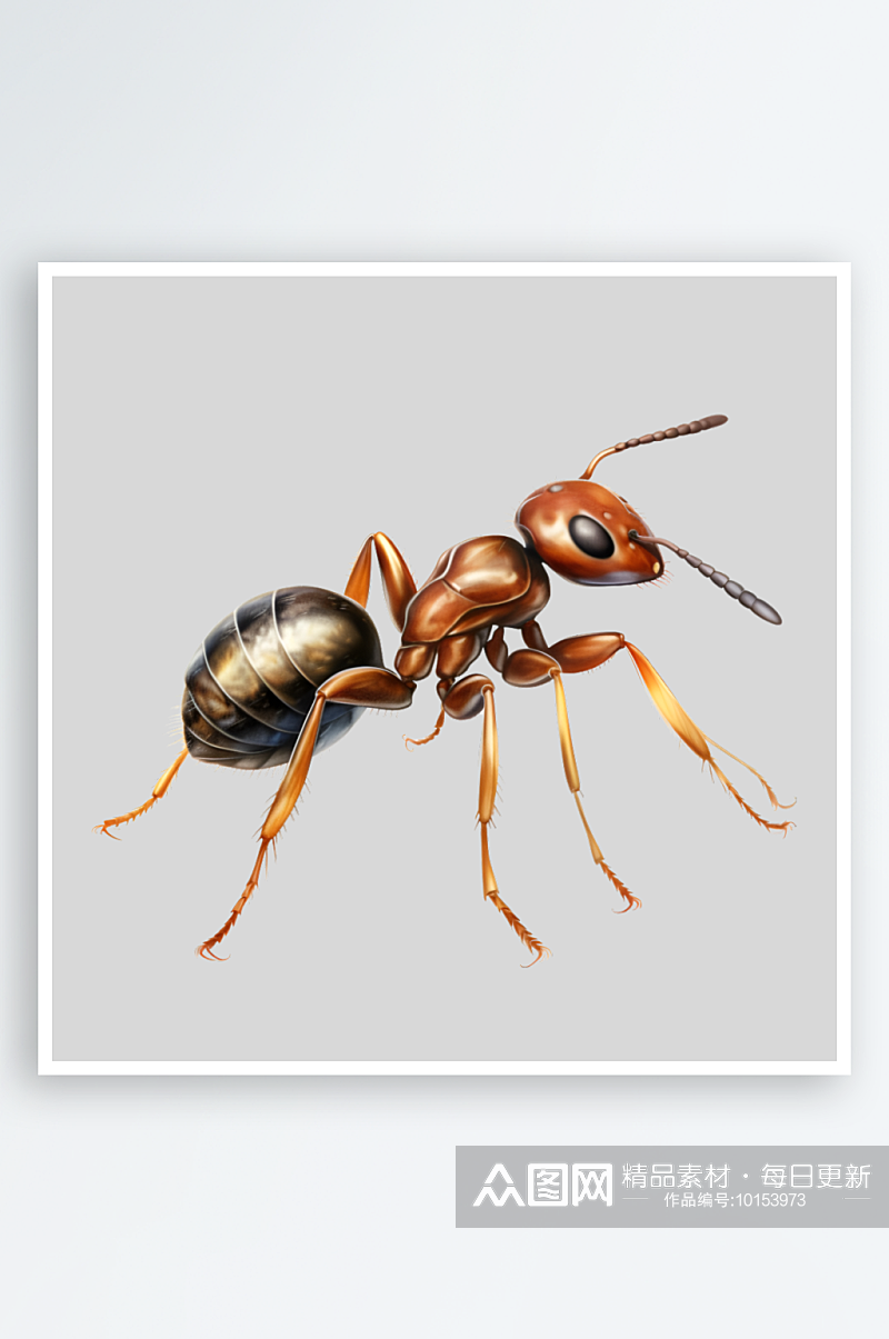 昆虫蚂蚁PNG免扣素材素材
