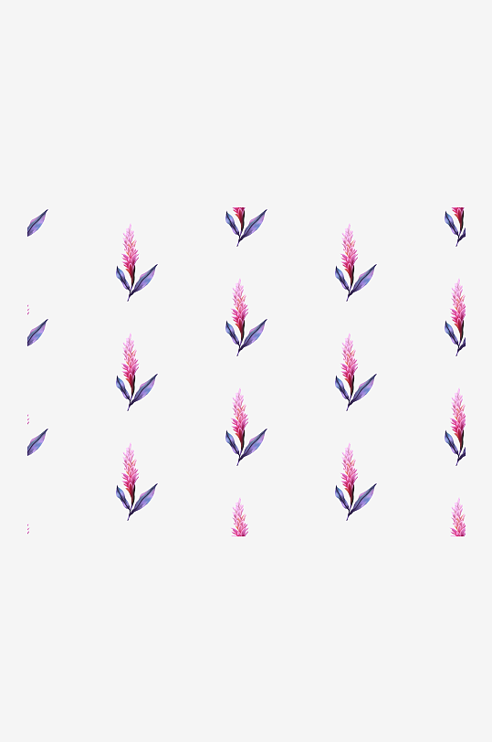 复古宫廷热带花卉植物无缝图案