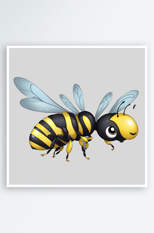 卡通蜜蜂蜂巢PNG免扣素材