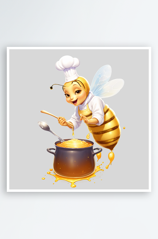 卡通蜜蜂蜂巢PNG免扣素材