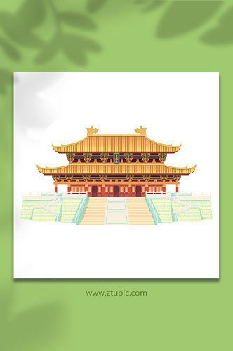 柳州文庙插画元素