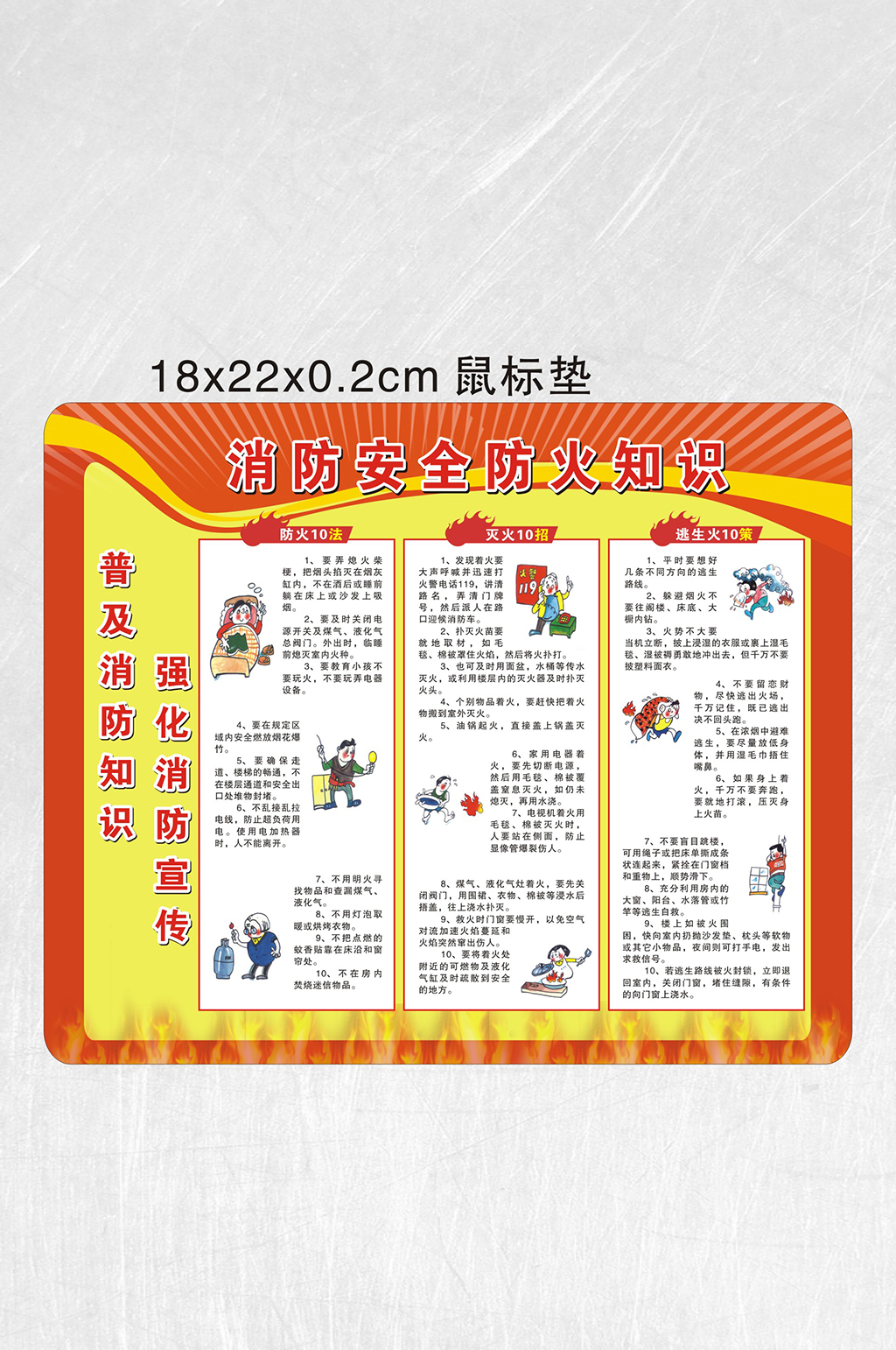 消防安全知识宣传素材