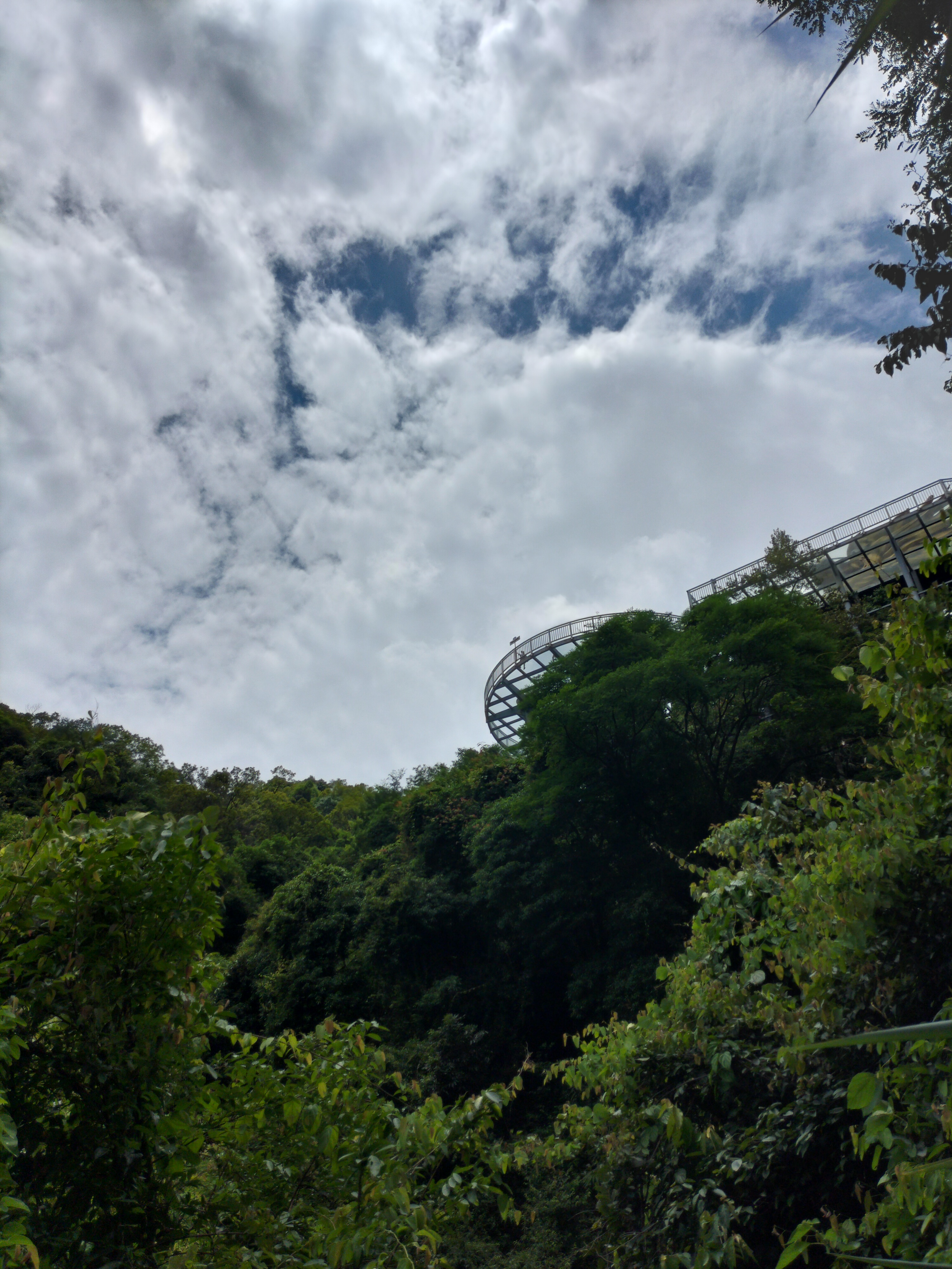旅游风景区蓝天白云素材