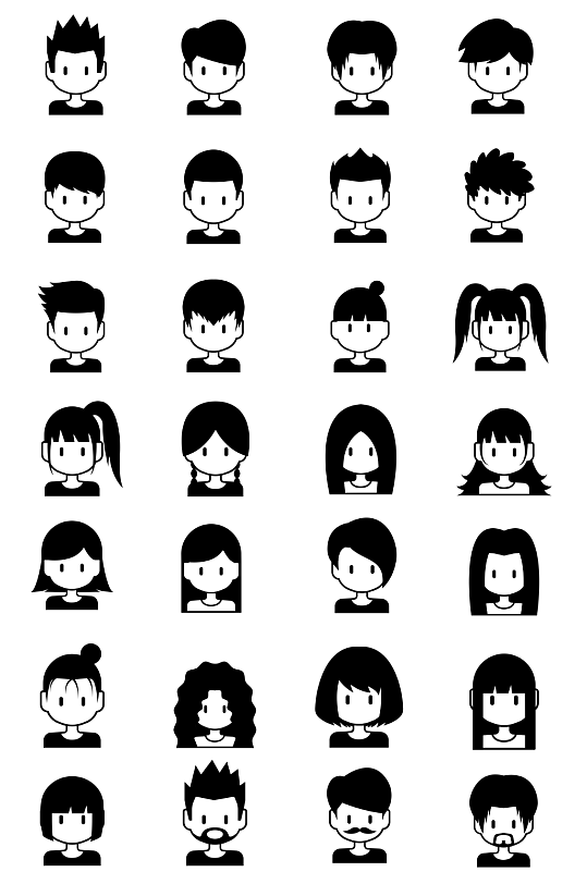 人物图标png图片-人物图标png素材下载-众图网