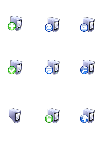 互联网服务器图标PNG免扣素材