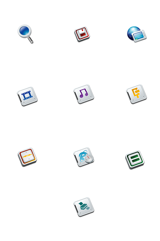 可移动驱动程序图标png免抠素材