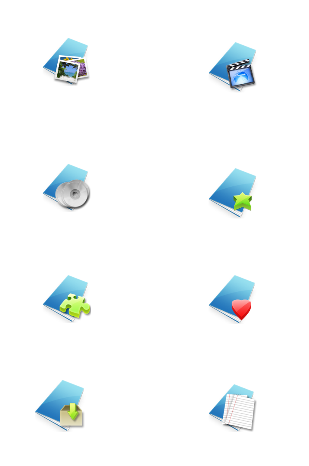 垃圾桶文件夹图标png免抠素材3d彩色个性文件夹png图标立即下载立即