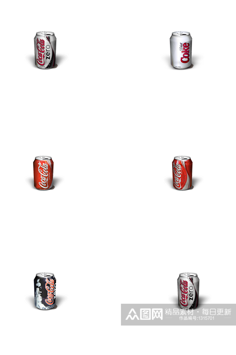 可口可乐图标PNG免抠素材素材