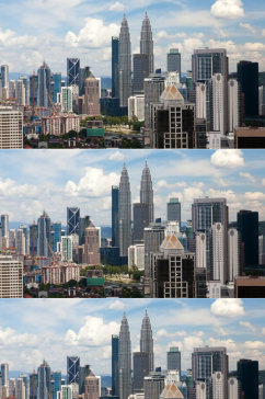 延时摄影吉隆坡城市全景视频素材