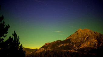 延时摄影山川树木夜空美景实拍 风景视频-众图网