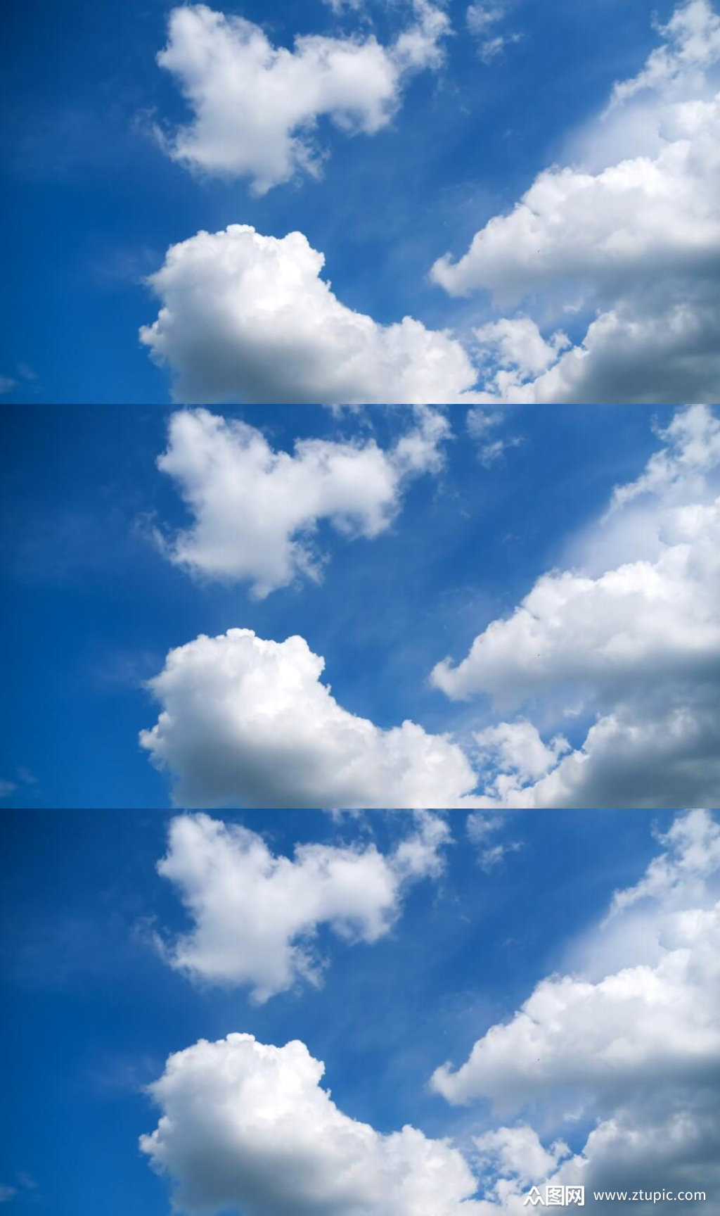 众图网独家提供晴朗天空中的白云飘动实拍视频素材免费下载,本作品是