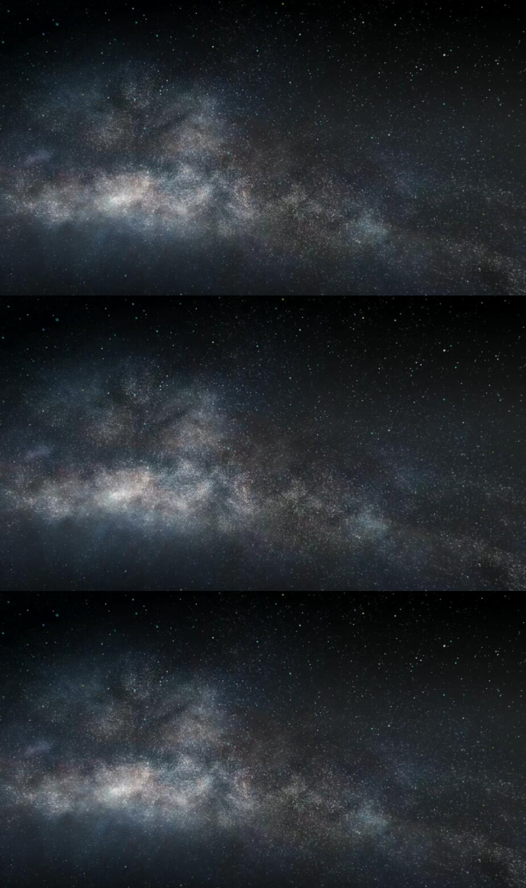 宇宙银河美丽星空视频素材
