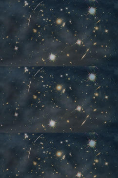 三维动画宇宙星空中发光的星星舞台背景视频