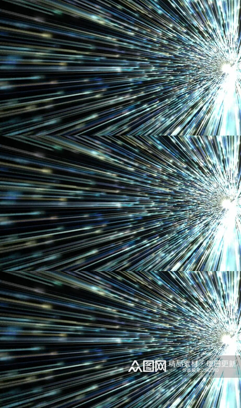 三维动画宇宙空间光束粒子舞台背景视频素材
