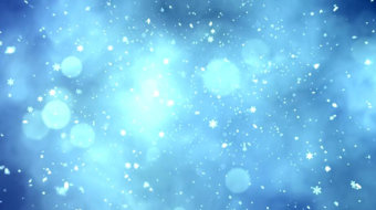 圣诞节蓝色雪花粒子背景视频-众图网