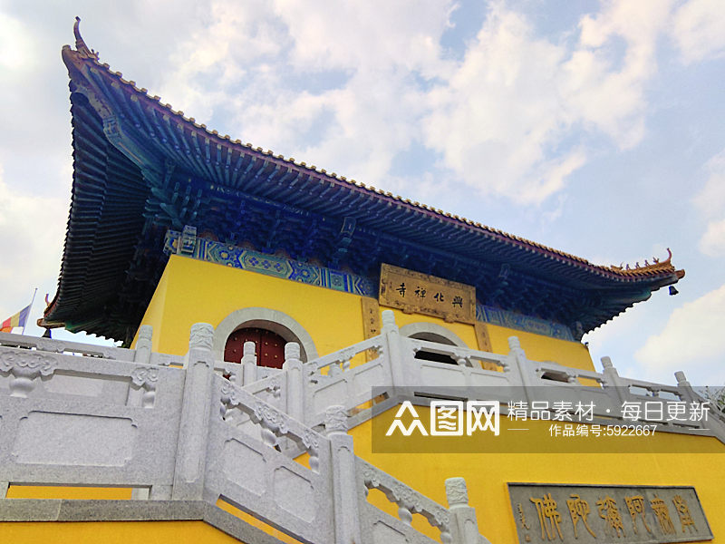 徐州兴化禅寺建筑摄影素材