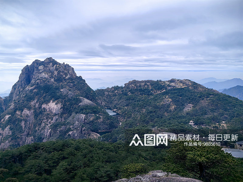 安徽黄山旅游风景摄影图素材