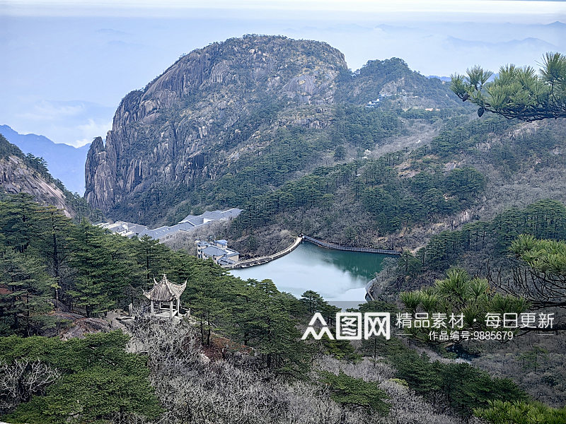 安徽黄山旅游风景摄影图素材
